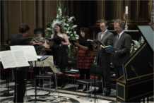 The musicians: Jennifer Smith, Monica Bancos, Anais Heghoyan, John McMunn, Stephen Varcoe. Conductor - Philip Headlam, Organist - David Goode
