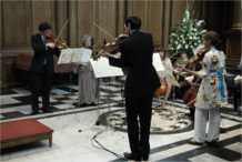 Tom Dunn, viola, Annette Isserlis, viola, Clare O'Connell, cello, Robin Michael, cello, Rose Redgrave, viola and Oliver Wilson, viola