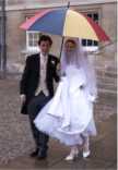 Leaving the Reception